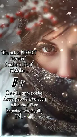 IM NOT PERFECT