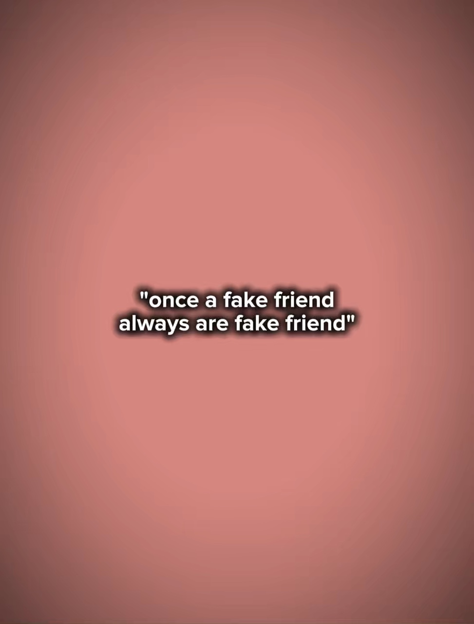 Amigo falso?