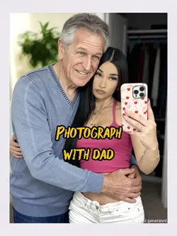 Photograph with dad