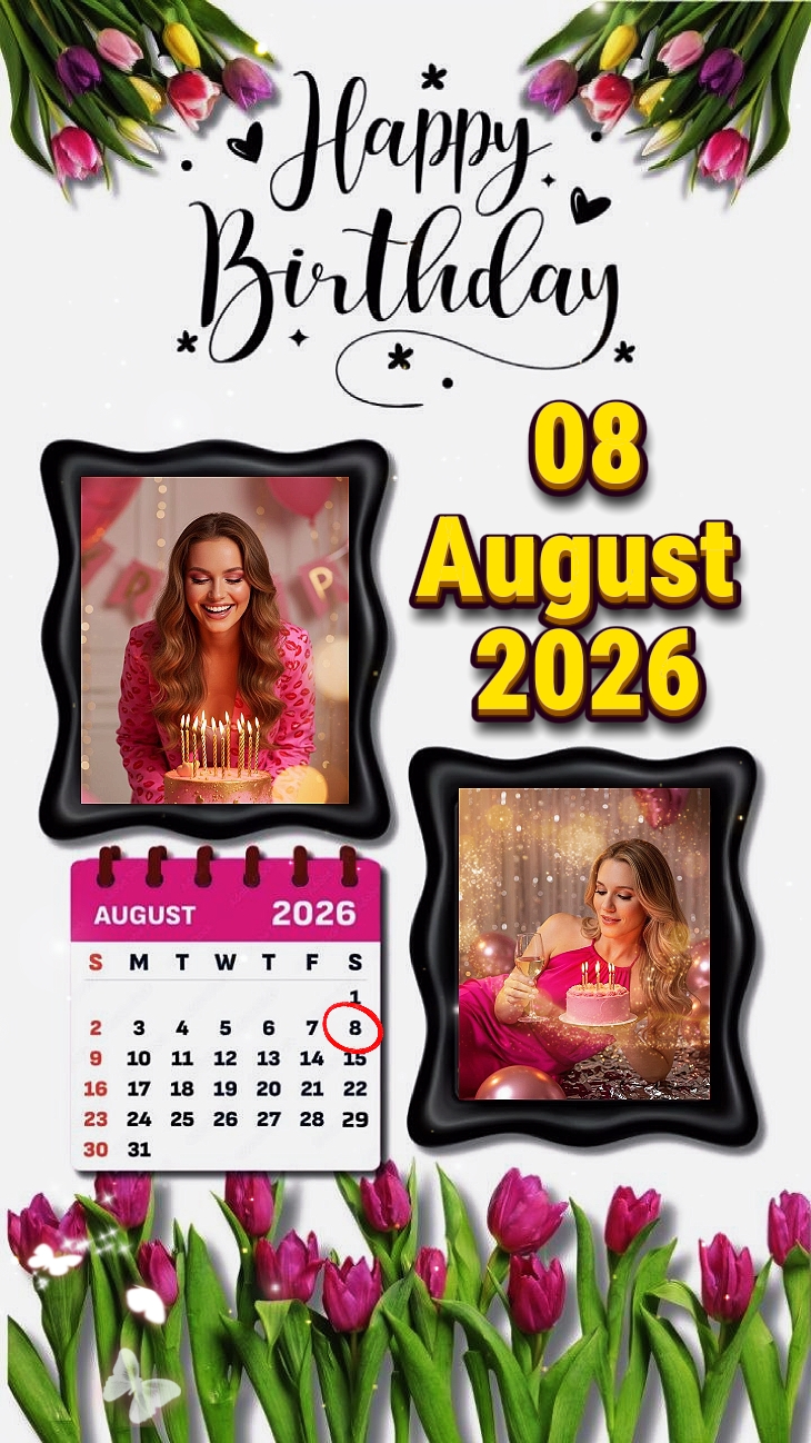 HBD 08 August 2026
