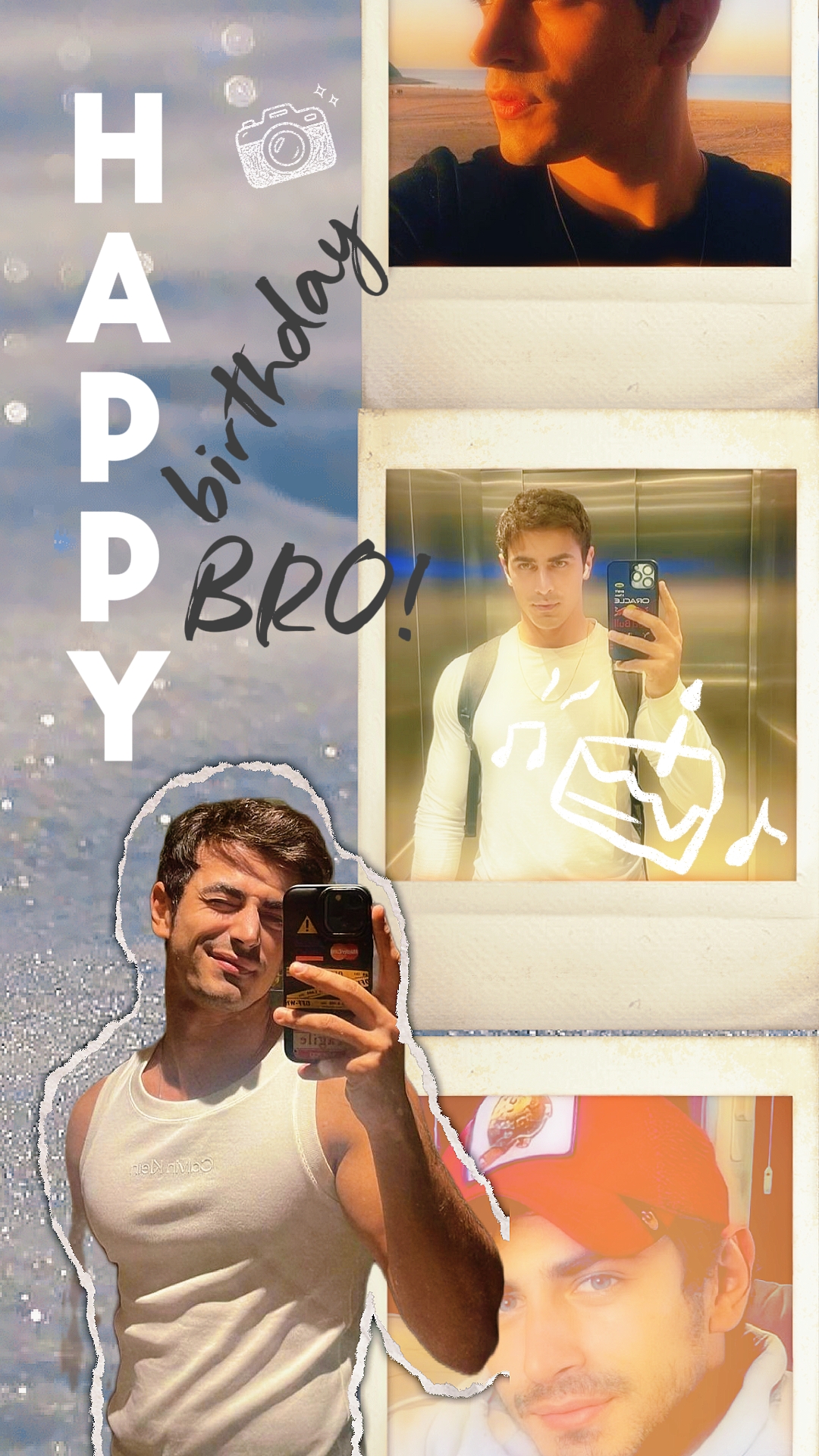 Feliz cumpleaños hermano