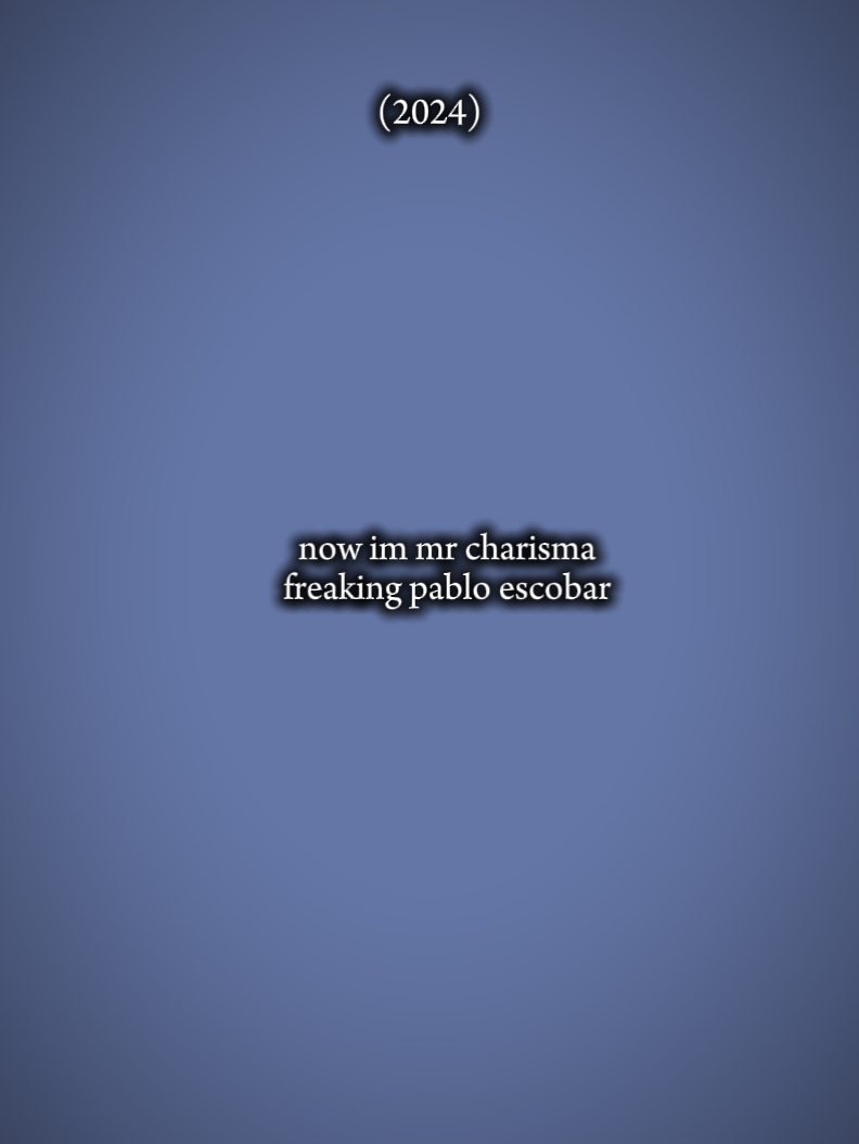 Jetzt bin ich Mr. Charisma 