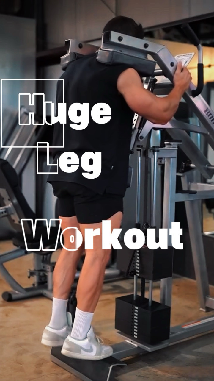 Riesiges Bein Workout 