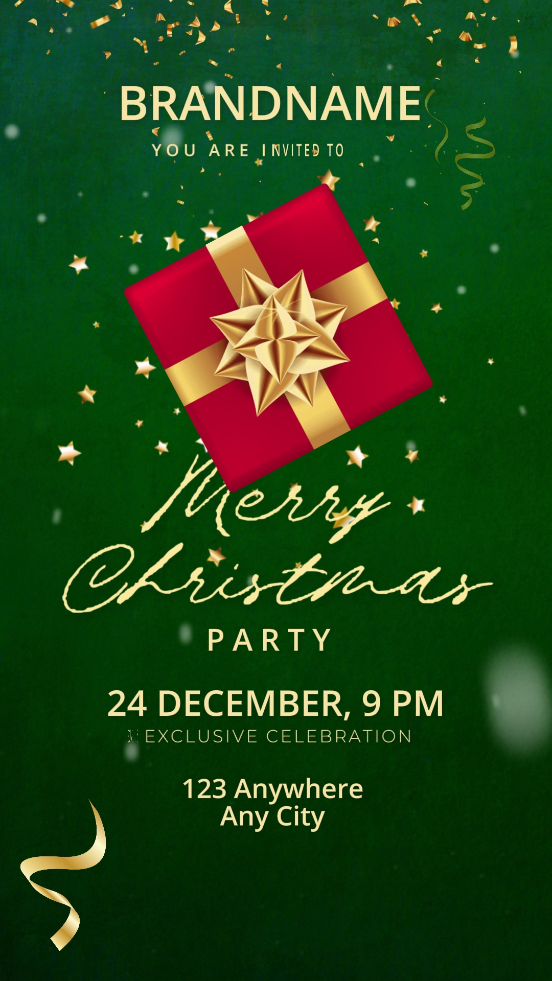 Invitación De Navidad