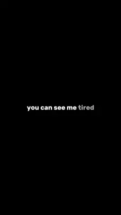 I never give up 