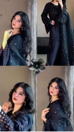 4 Pics Black Templat