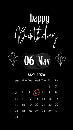 BIRTHDAY 06 MAY