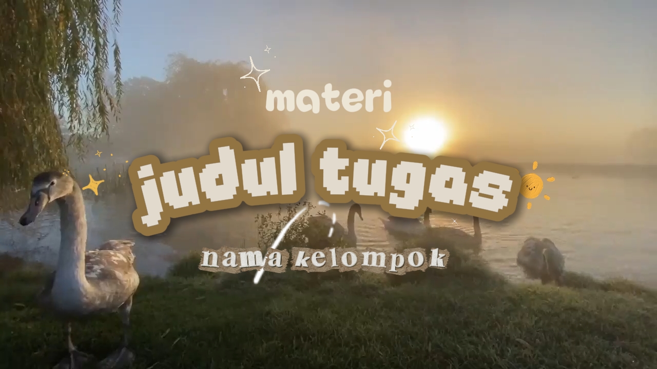 tugas pengantar sekolah