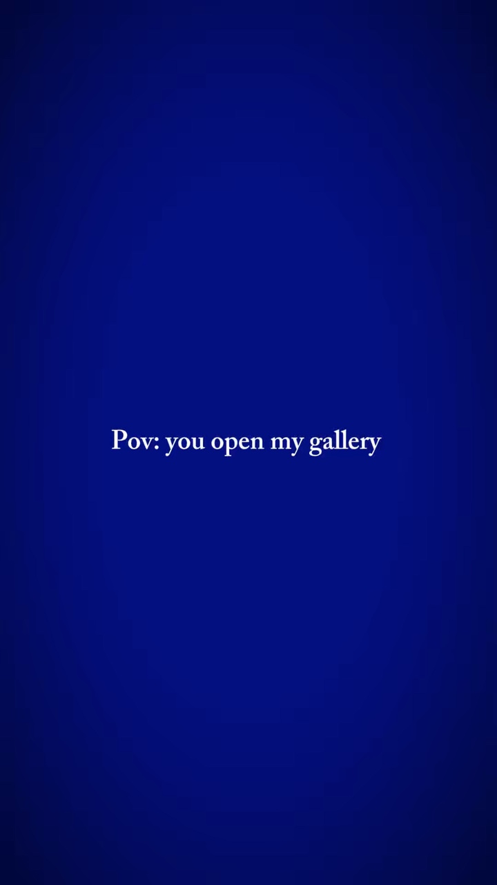 Tu ouvres ma galerie