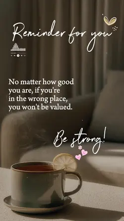 you won't be valued