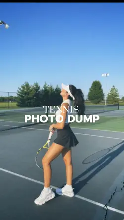 Tennis Photo Dump