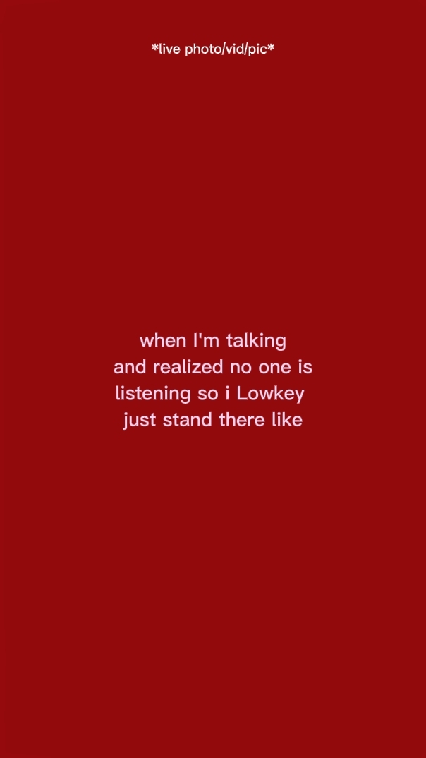 when im talking and