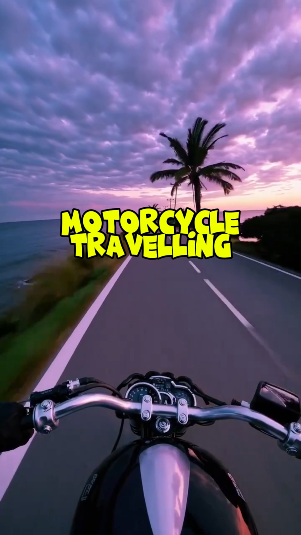 Viagem de motocicleta