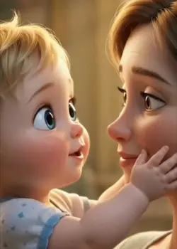 mom and son