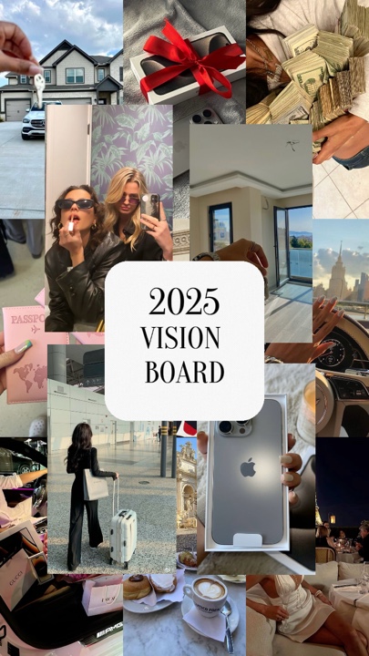 2025 vision board