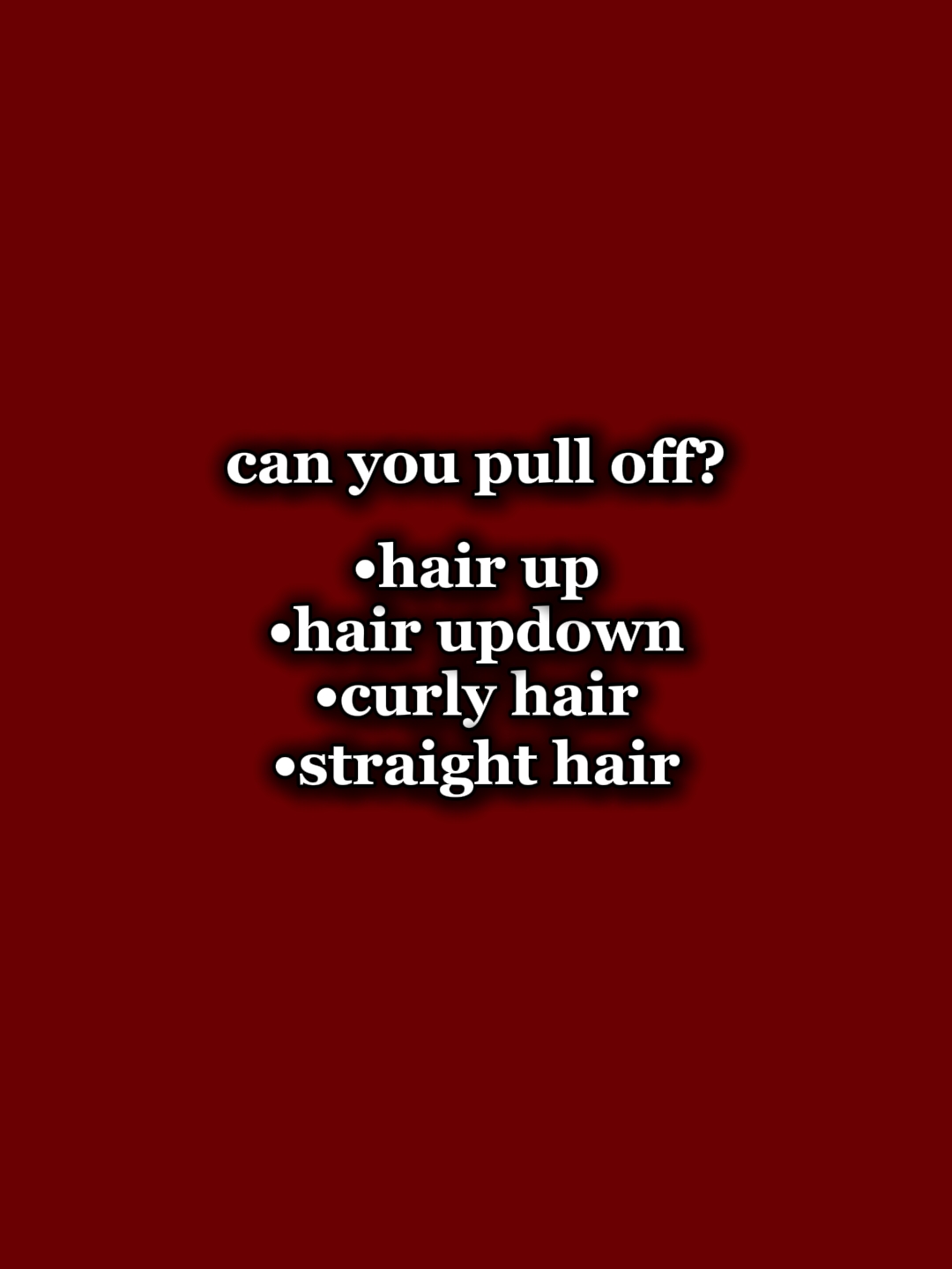 Cabelo para cima