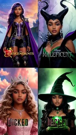 4 movie Characters 