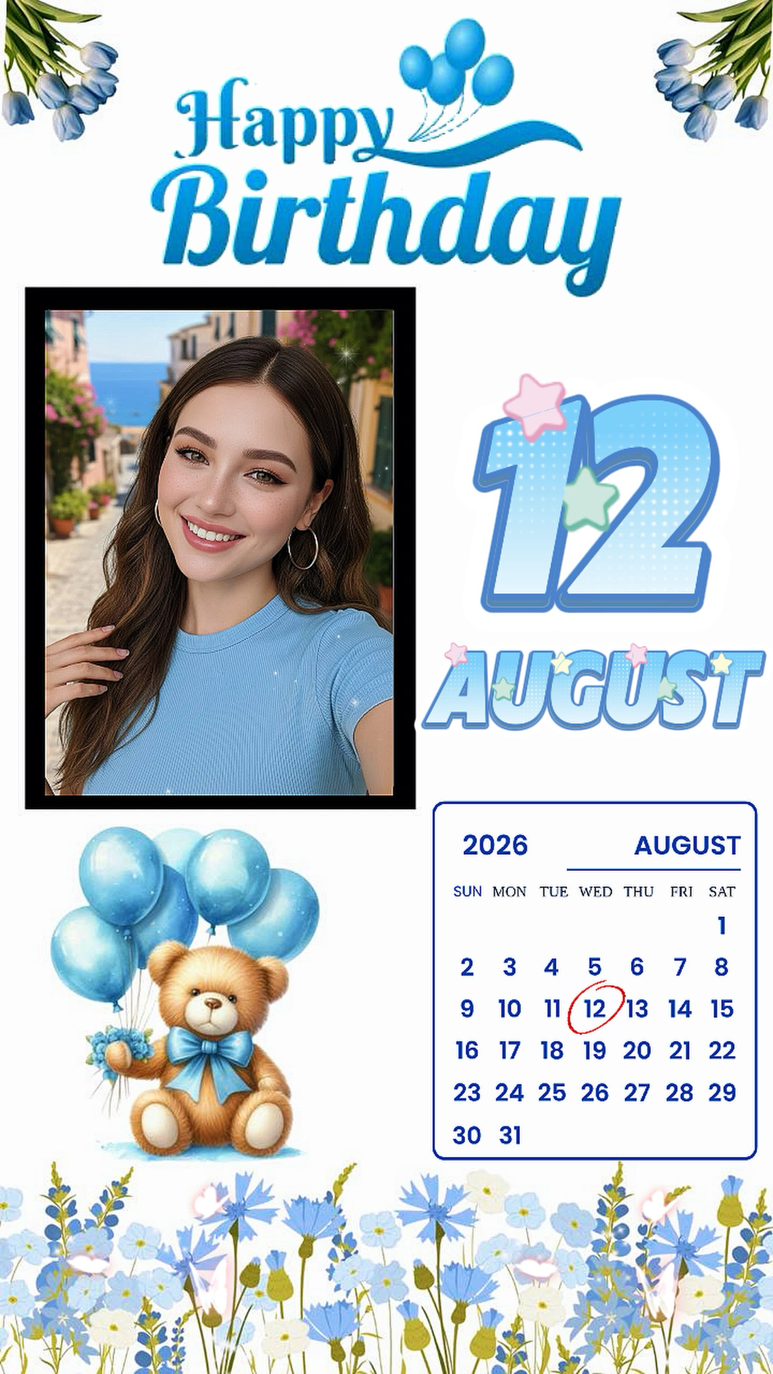 12. August Geburtstag 