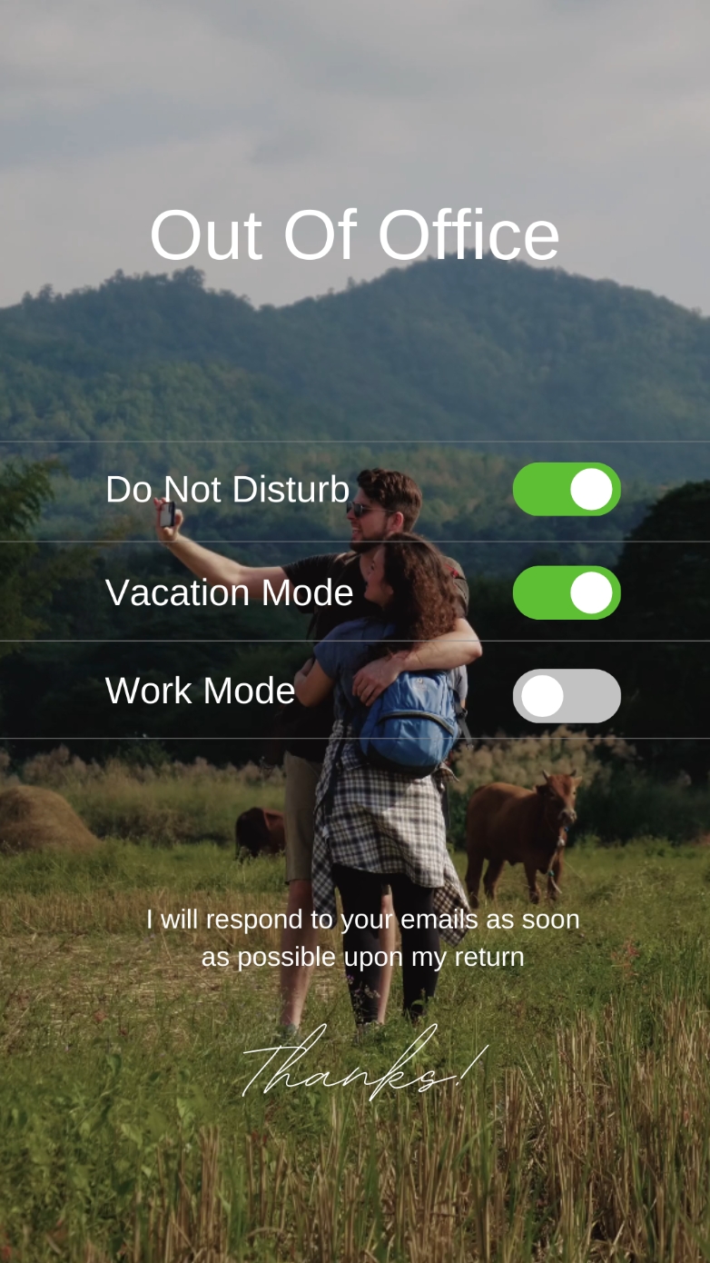 Modo Vacaciones