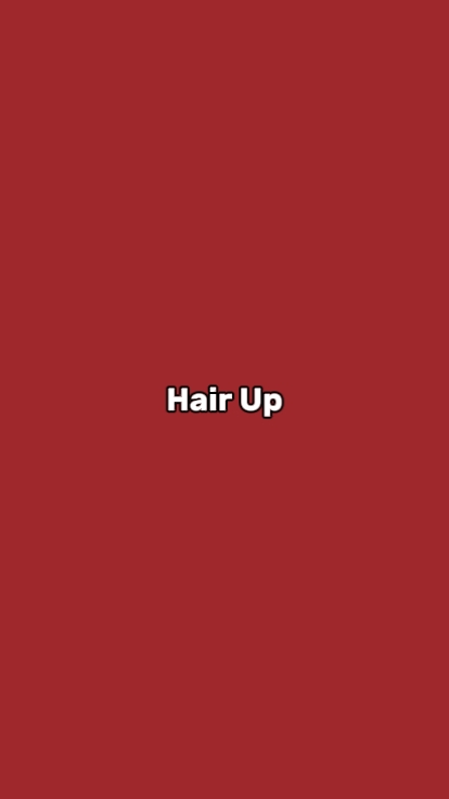 Cabello recogido 