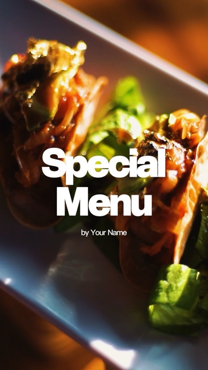 Special Menu