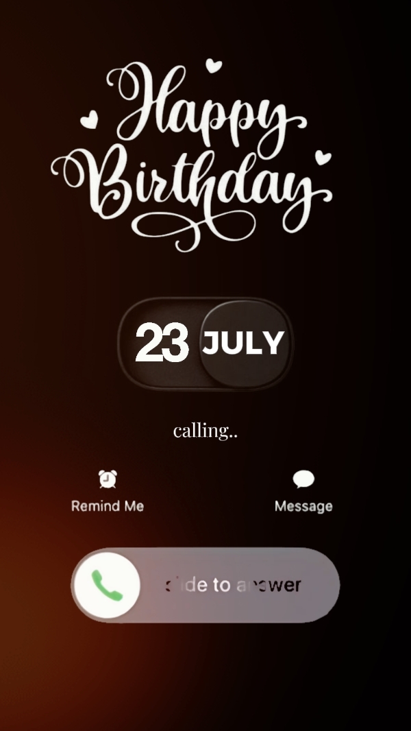 Aniversário de 23 de julho 