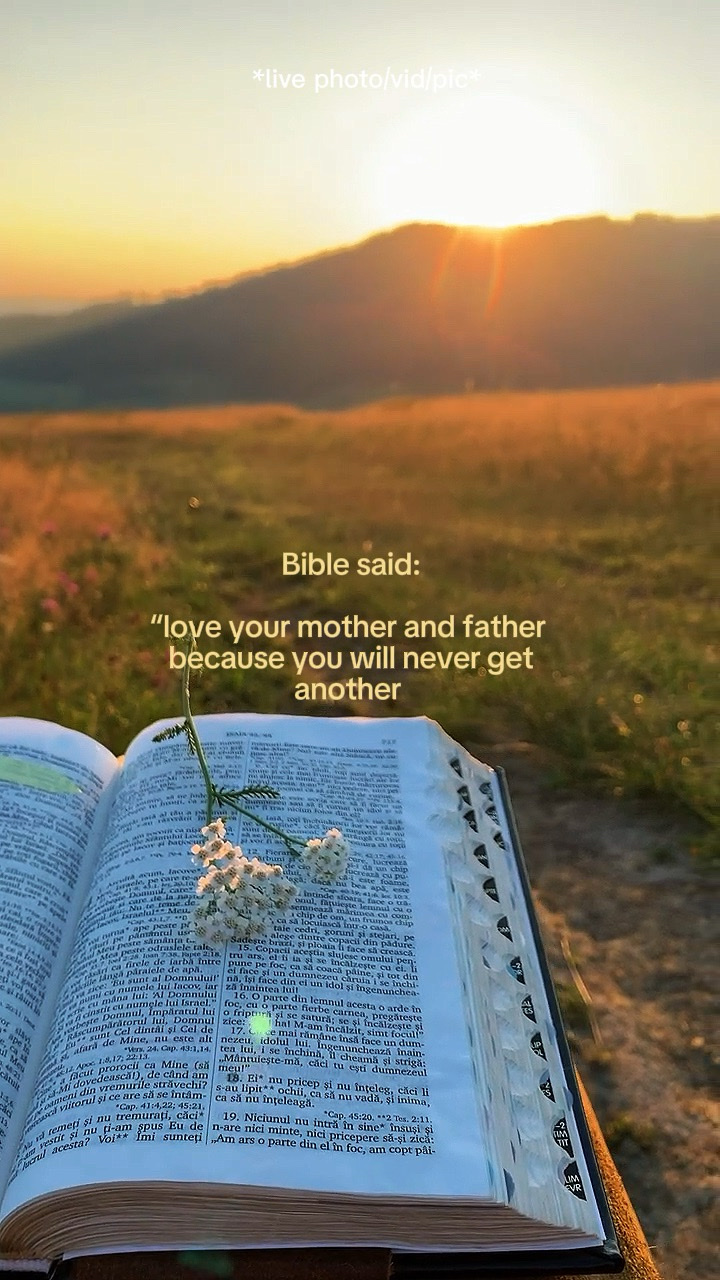 La Biblia dijo
