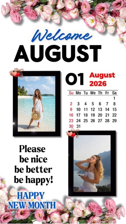 Bienvenido agosto de 2026