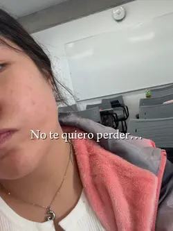 No te quiero perder.