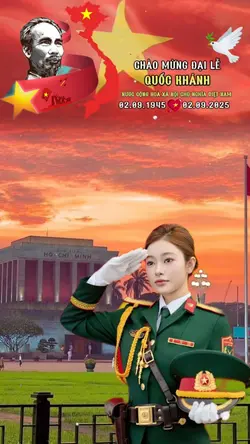 Mẫu Quốc khánh 2/9