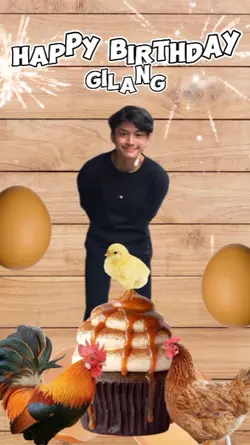 Happy Birthday Ayam