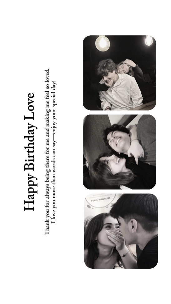 Joyeux anniversaire mon amour