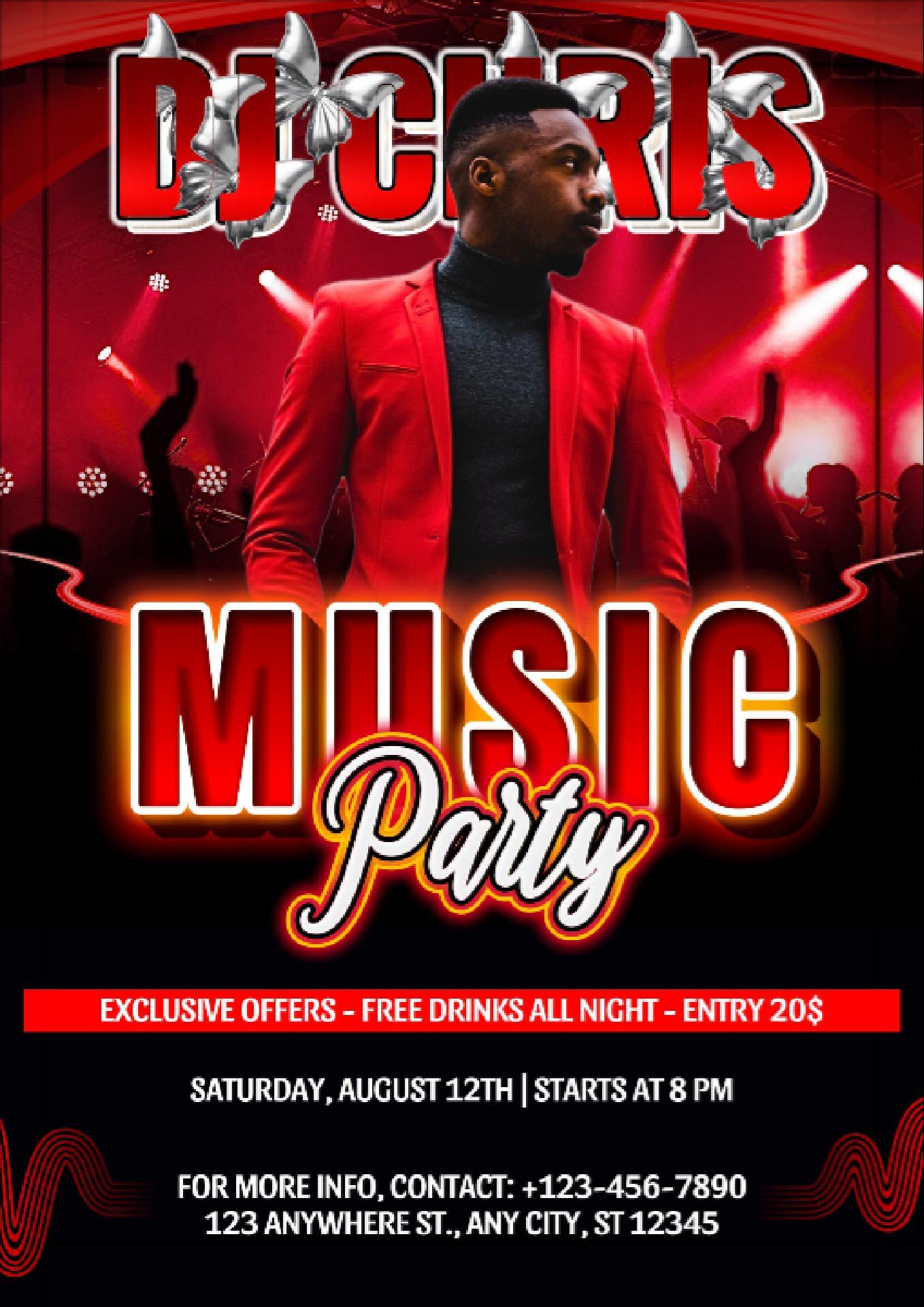 Red Music Party