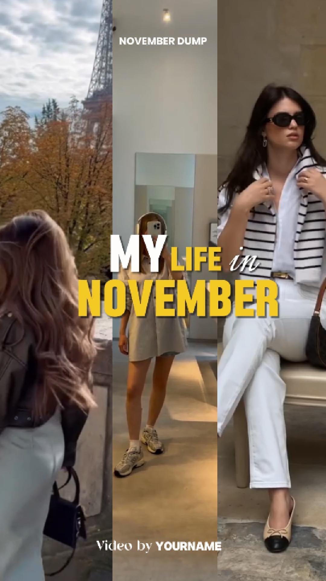 Mein Leben im November