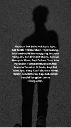 Aku tak tahu