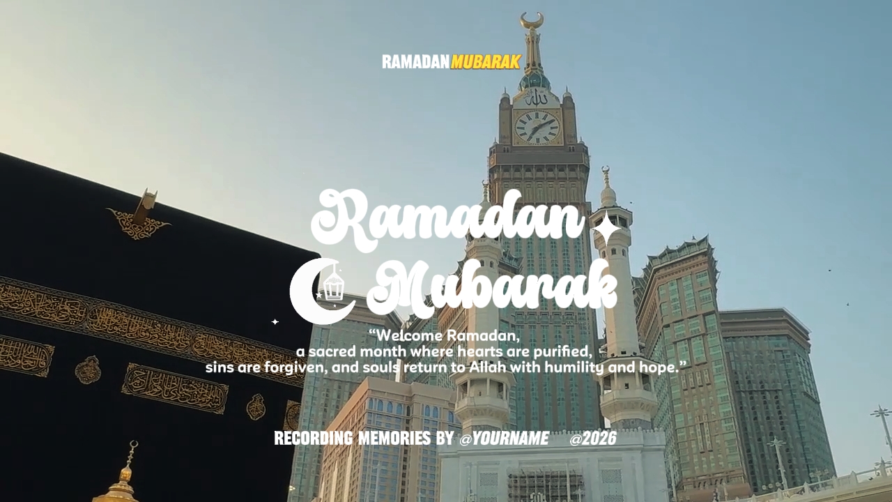 SELAMAT DATANG RAMADAN 2026