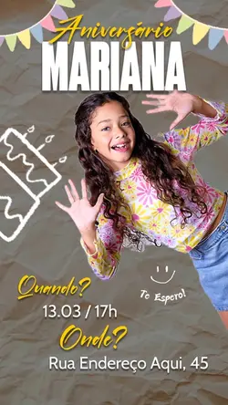 Convite Aniversário 