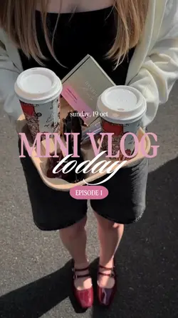 mini vlog today