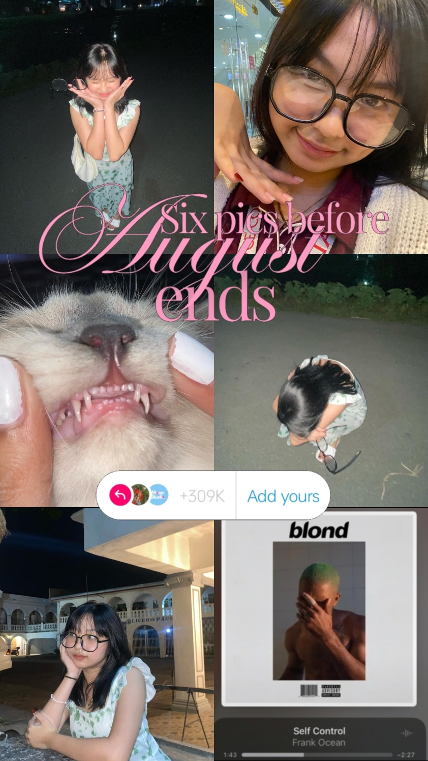 August ends