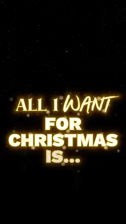 All I want 