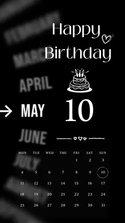 HBD 10 MAY