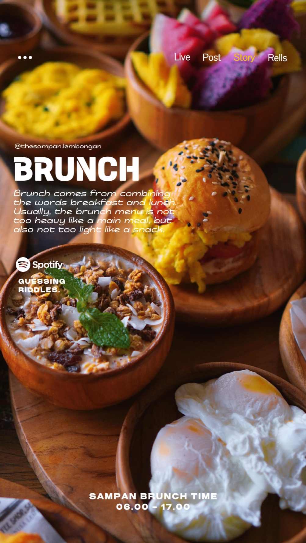 HISTORIA: BRUNCH