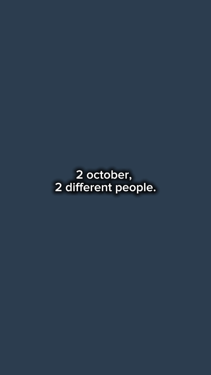 Deux personnes différentes