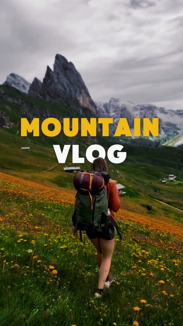 vlog de montagne