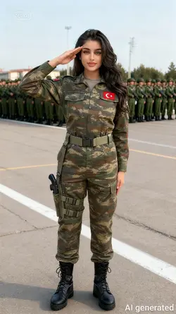 asker kız şablonu 