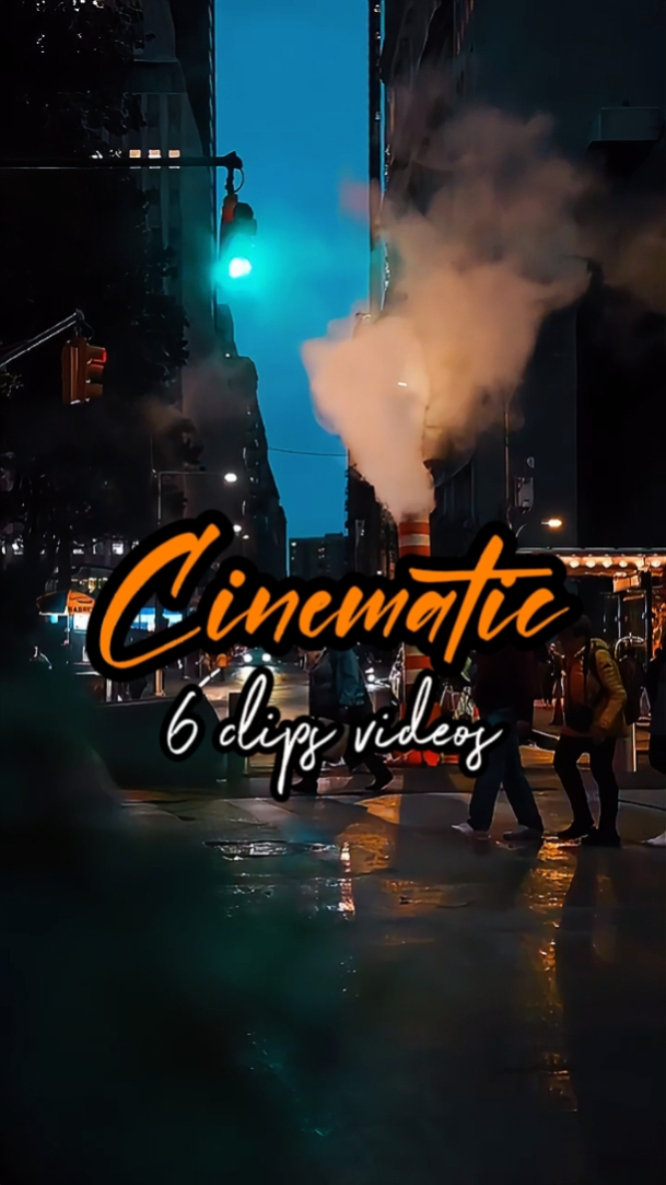 6 CLIPS CINÉMATIQUES
