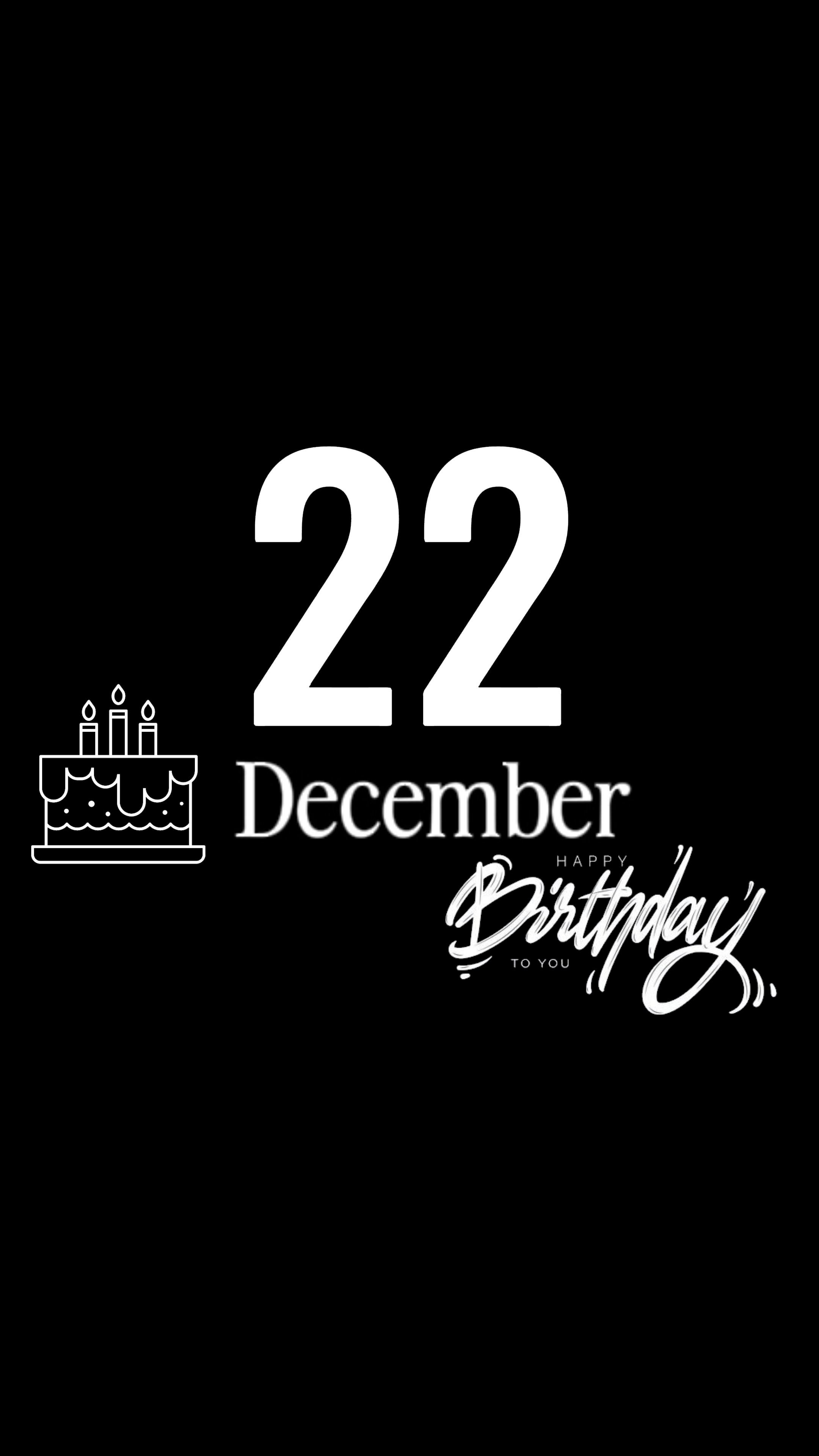 Anniversaire de décembre 