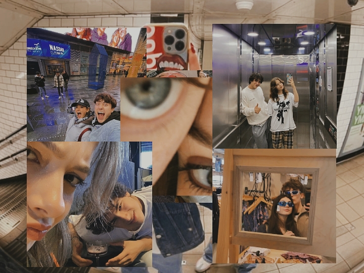 Volcado de fotos de pareja