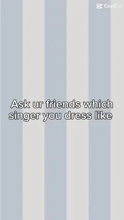 Singer outfits <) 