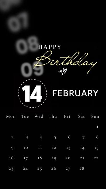 HBD 14 FEBRUARY 2026